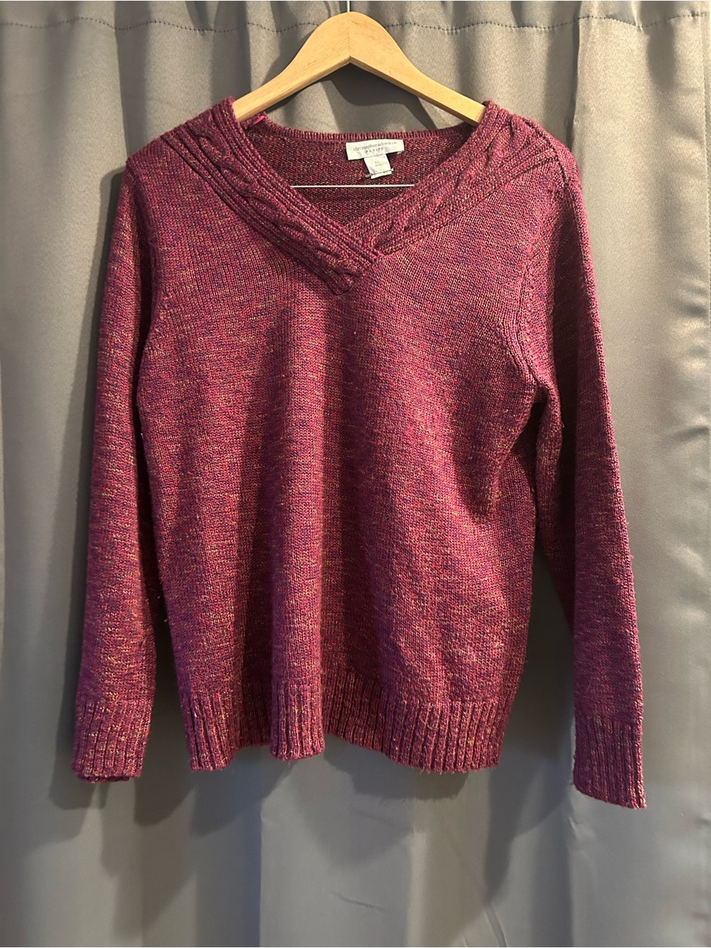 Christopher & Banks petite large sweater